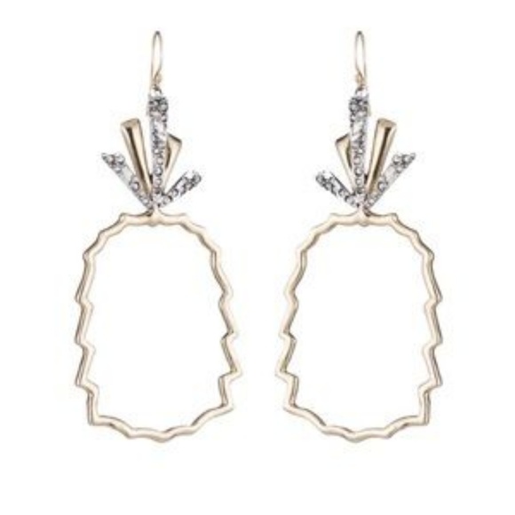 Alexis Bittar Jewelry - NWOT Alexis Bittar Pineapple Earrings Spring 2018